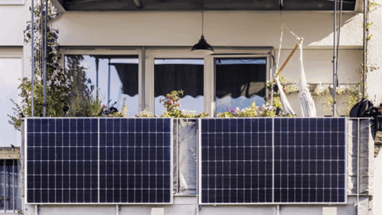 Subvention pour l’installation de panneaux solaires photovoltaïques pour balcon